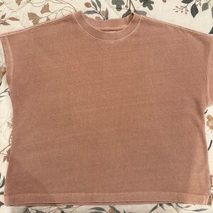 Le Bon Shoppe Heavyweight Cotton Tee – Clay / Desert Rose – Size M